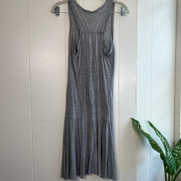 Vince Gray Drop Waist Lightweight Tank Dress Sz Xs - Picture 9 of 10